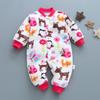 Elegante sacco a pelo in flanella per neonato con cappuccio - Pigiama intero per bambini e bambine, perfetto per l'inizio primavera e il tardo autunno