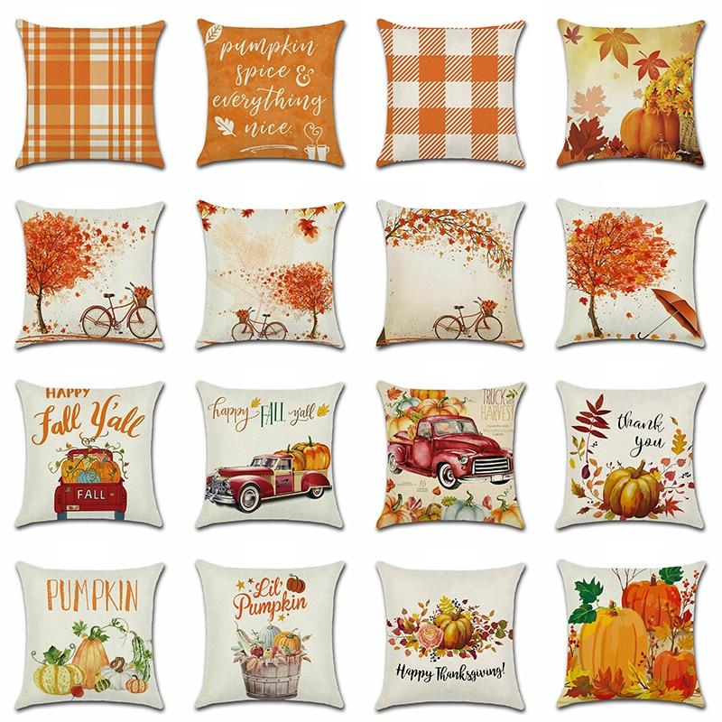 fall pillow cover