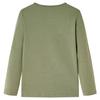Children's Long-sleeved T-shirt Khaki 92/104/116/128/140