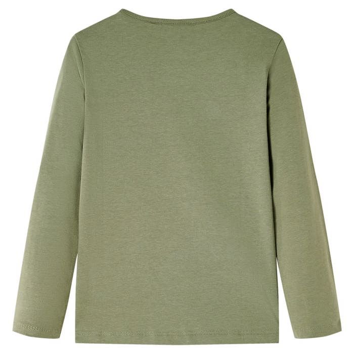 Children's Long-sleeved T-shirt Khaki 92/104/116/128/140