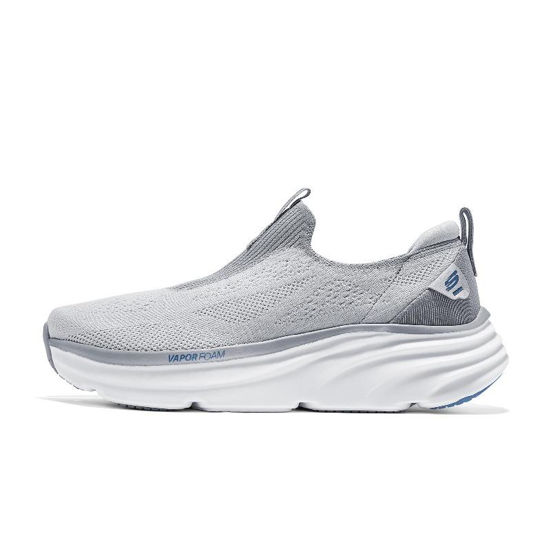 Skechers D Lux Vapor Men Grey Low Top Casual Shoes Comfort Stylish Versatile Wear Resistant 233061-GYBL 39.5
