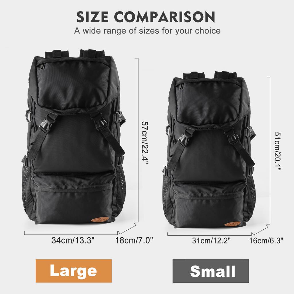 35L Hiking Backpack for Men Women Waterproof Lightweight Foldable Travel Backpack Large Outdoor Climbing Trekking Backpack