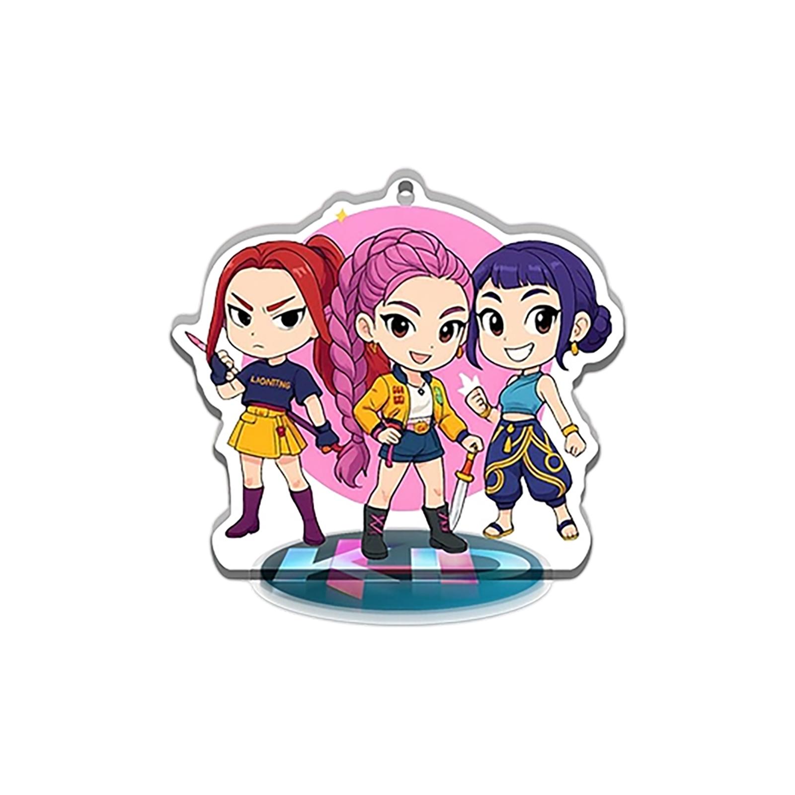 

Акриловый стенд с внутренней печатью и расширенным основанием – Фигурка для коллекционеров, столов и подарков с двухсторонним дисплеем высокой четкости One Size