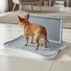 Splash-Proof Dog Training Toilet Detachable Dog Potty Tray Puppy Training Potty  Potty Training