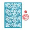 Heart Silk Screen Stencil for Clay Reusable Silkscreen Print for DIY Printing Jewelry Earrings Valentines Day Decoration