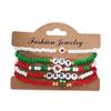 Europäisches & Amerikanisches Weihnachts-Perlenarmband-Set für Damen