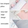 Ice Silk Fabric Breathable Dog Bed Skin Friendly Dog Bed Flounce Cooling Pet Bed  Indoor Use