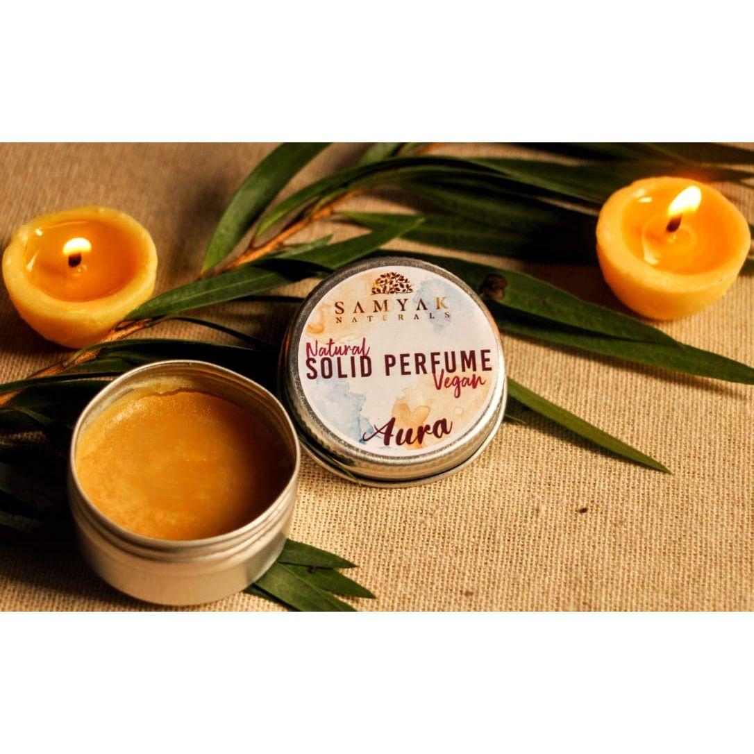 

SAMYAK NATURALS - Натуральний веганський твердий парфум -