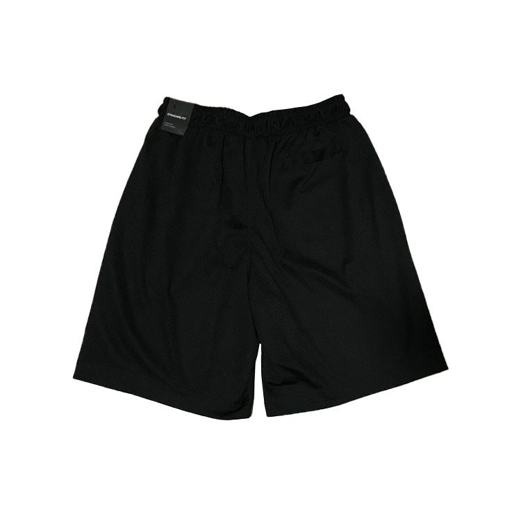 Jordan Colorblock Letter Logo Print Mid-Waist Straight Shorts Men Bottoms Black BQ0199-010