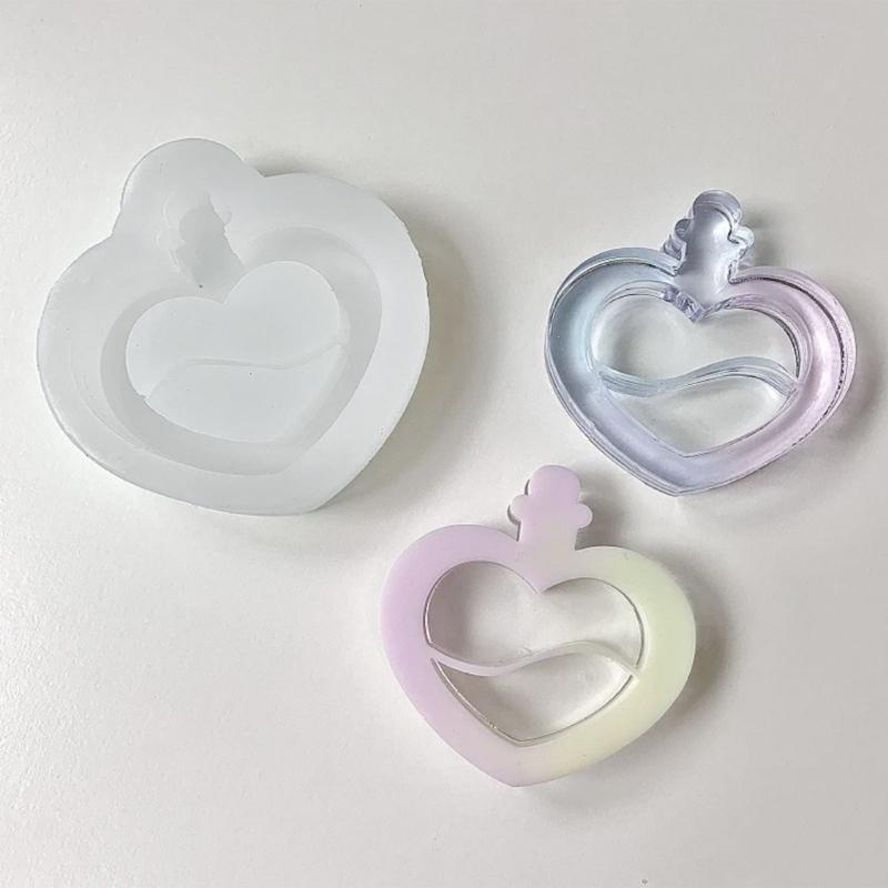 Silikon-Shaker-Form, DIY Treibsand-Epoxidharz-Guss-Shaker-Form, Schmuck-Anhänger-Herstellungsform für DIY-Handwerk