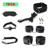 BDSM Bondage Set Sex Product Erotic Toys For Adults Games Plush Leather Handcuffs Nipple Clamps Gag Whip Rope Anal Plug