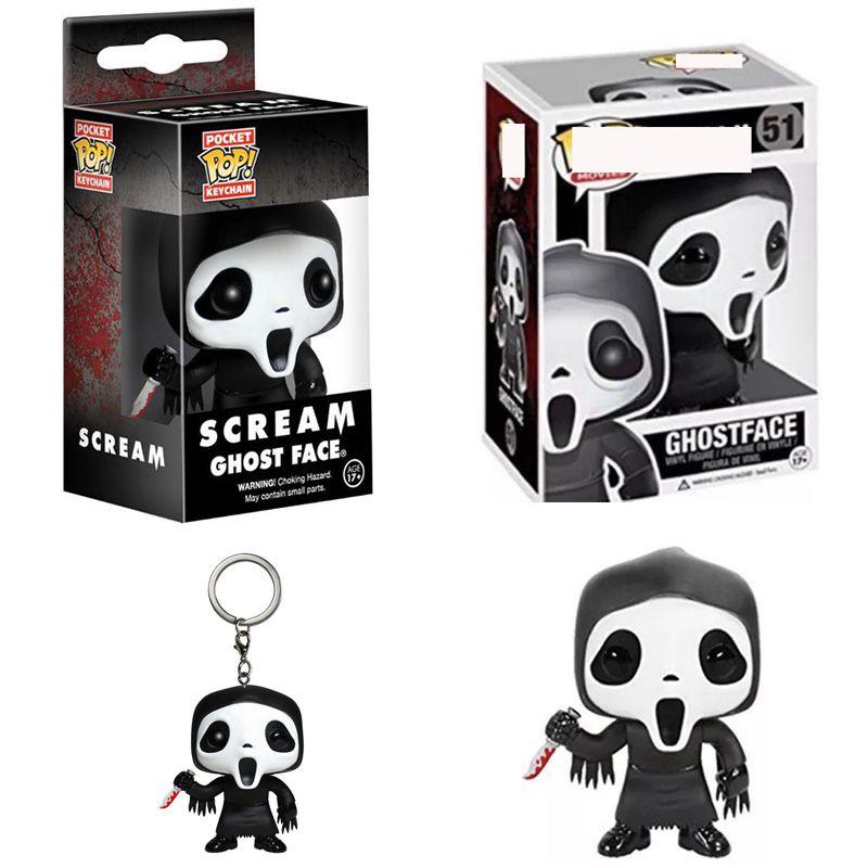 Pop Scream Ghost Face Figures Ideal For Fans And Collectors