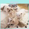 Simulated Cat Plush Doll With Sound Function Children Companion Toy For Bedroom Decor And Gifts