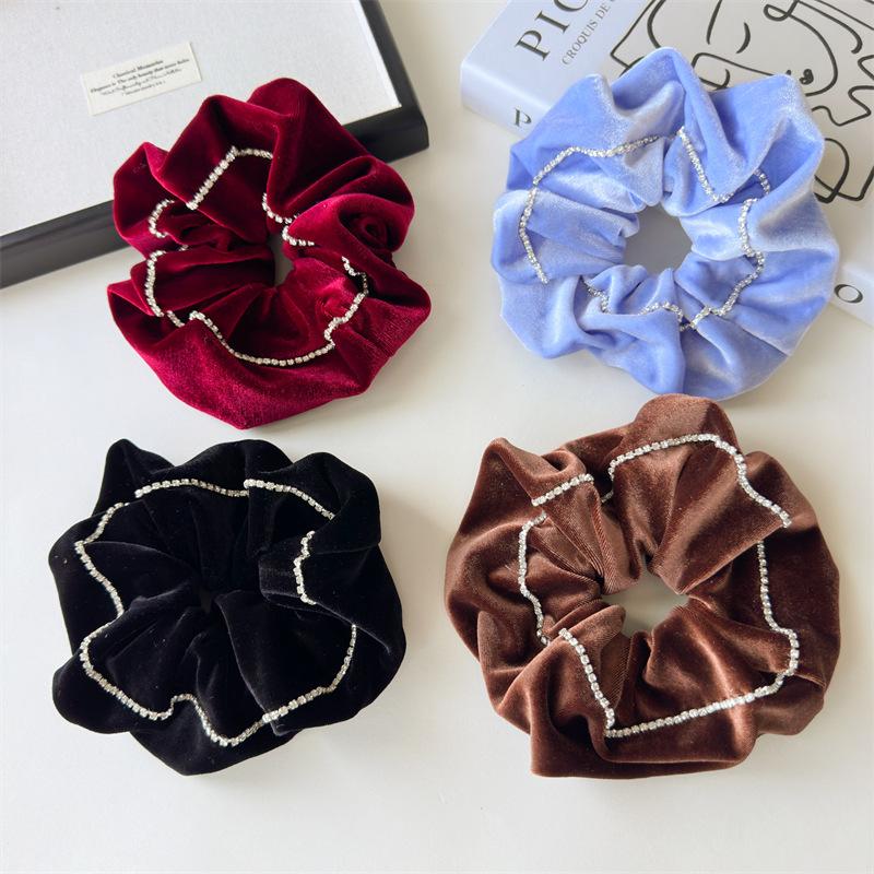 Assorted Large Scrunchies Value Pack for Women Aesthetic Daily Fashion Hair Accessories