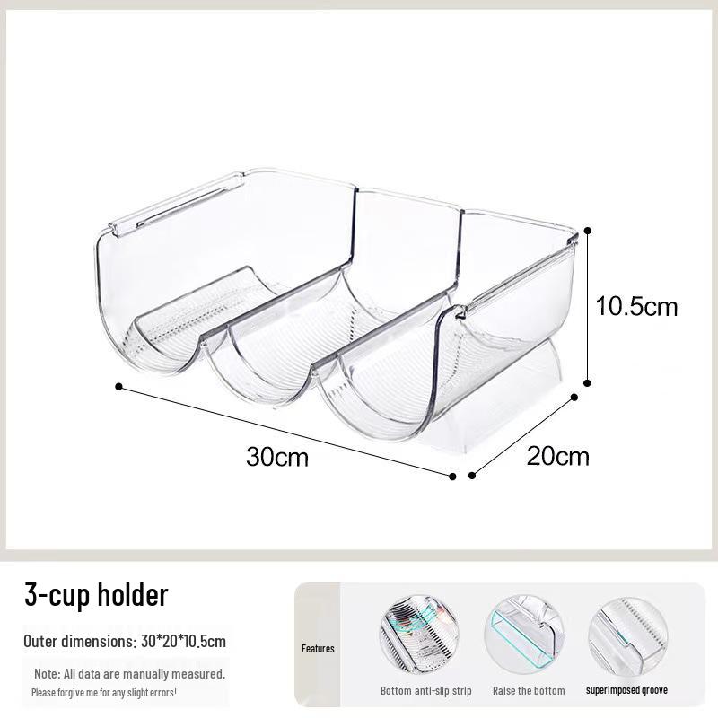 Elegant Red Wine Storage Rack for Kitchens - Sturdy Desktop Plastic Display Stand