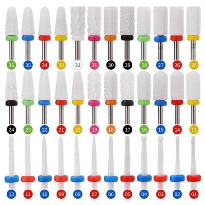 Keramik-Nagelbohrer für Nagelkunst & Gel-Nagellackentfernung