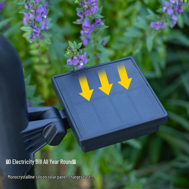 Solar Powered Outdoor Garden Spotlight