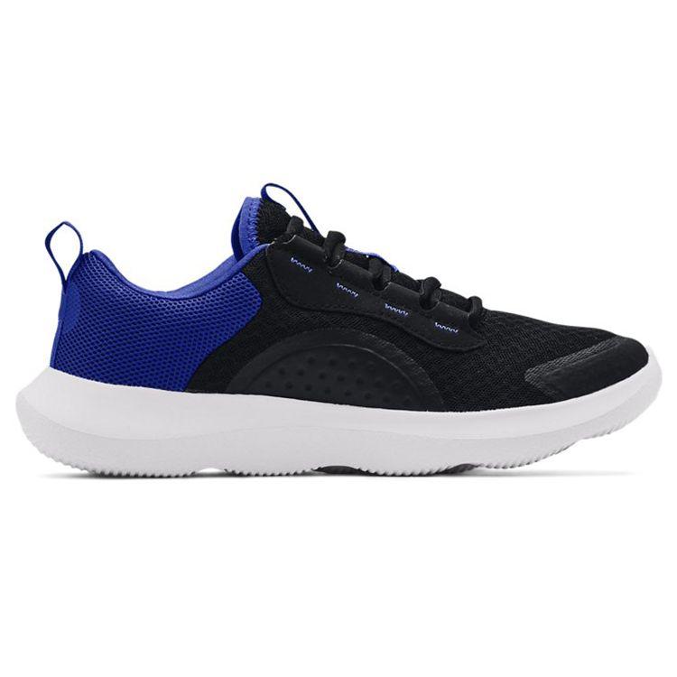 Under Armour Comfortable Non-Slip Durable Breathable Low-Top Running Shoes Women sneaker Black Blue 3023640-003