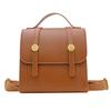 Childrens Retro Buckle Backpack With Durable Pu Leather For Kindergarten And Daily Use