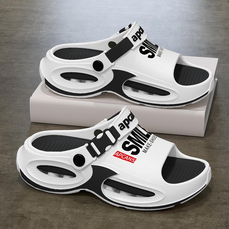 Fashion 2025 Men's Beach Slippers Outdoor Sandals Comfortable Soft Sole EVA Slide Clogs Casual Shoes Men Women Beach Sandals Big Size