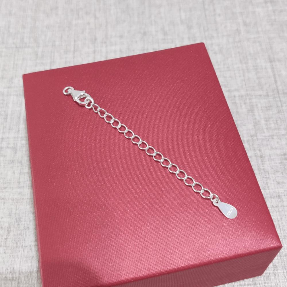 Chain tail water drop brand pearl buckle extension chain water drop buckle twist chain lobster buckle accessories chain