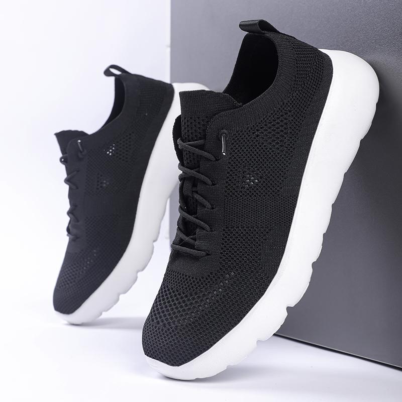 Men’s Sneakers Lovers Large Size Breathable Outdoor Women’s Athletic Shoes Casual Soft Walking Jogging Shoes