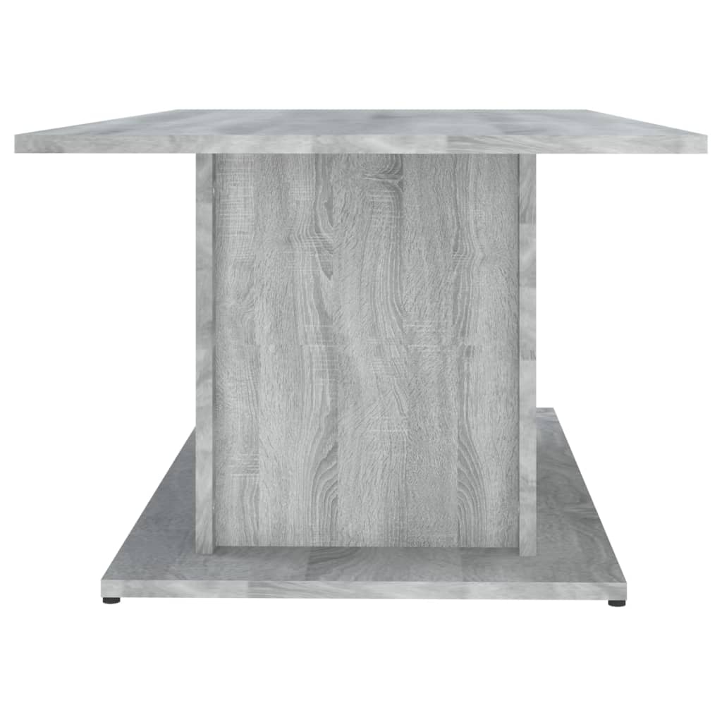 Coffee Table Gray Sonoma 102 x 55.5 x 40 cm Particleboard