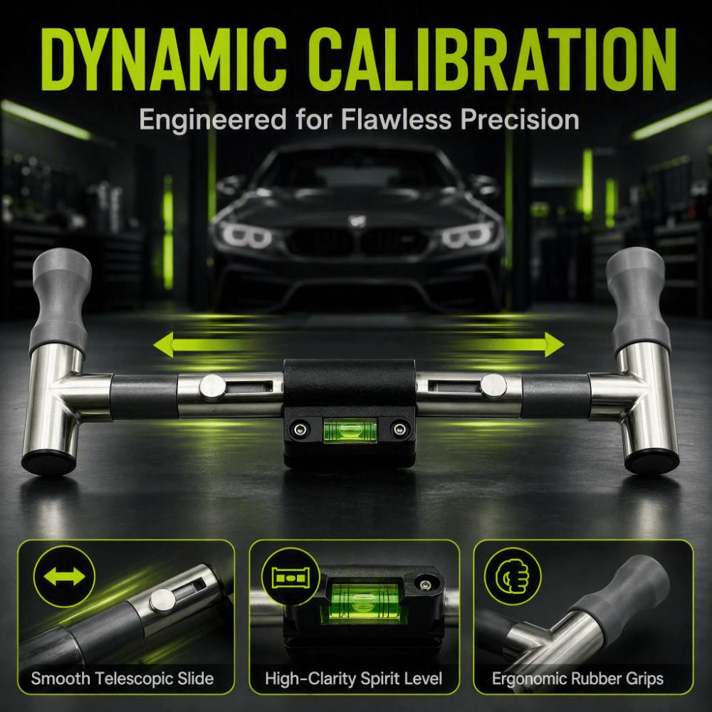 Steering Positioning Wheel Alignment Gauge High Precision Spirit Level Bubble Automotive Repair