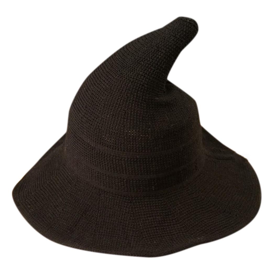 Fashion Witch Pointed Basin Bucket Hat 