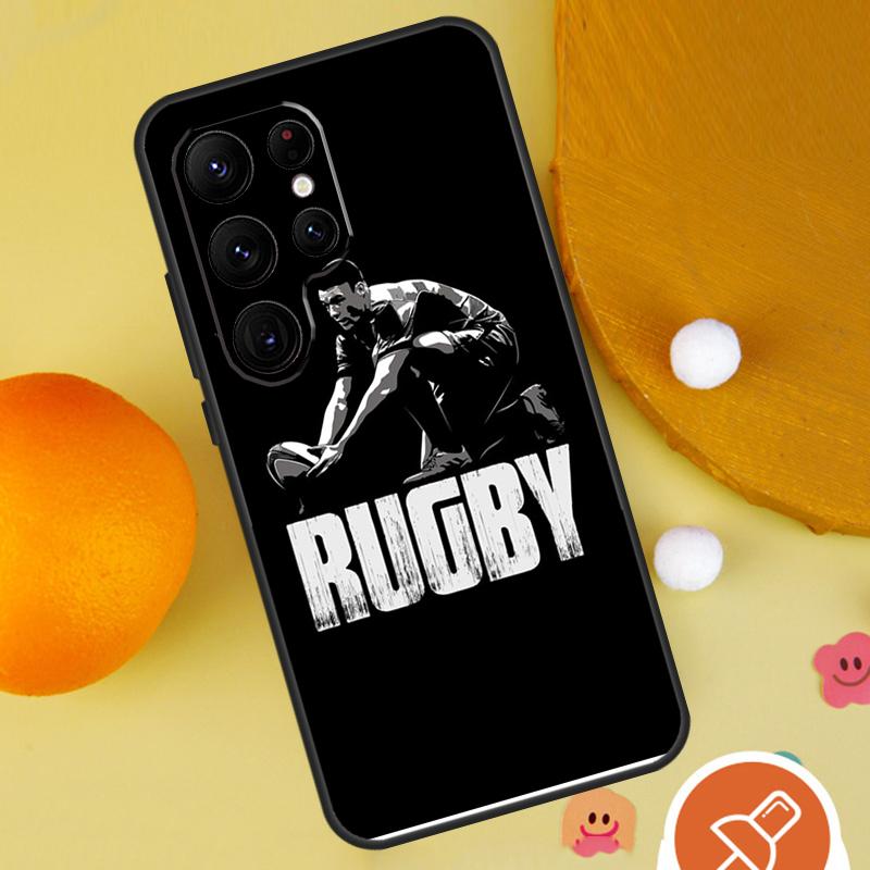 Rugby Phone Case For Samsung Galaxy S25 Ultra S24 S22 S21 Ultra S9 S10 S20 Plus S23 FE Funda Cover