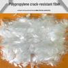 Polypropylene Anti-Crack Concrete Fibers