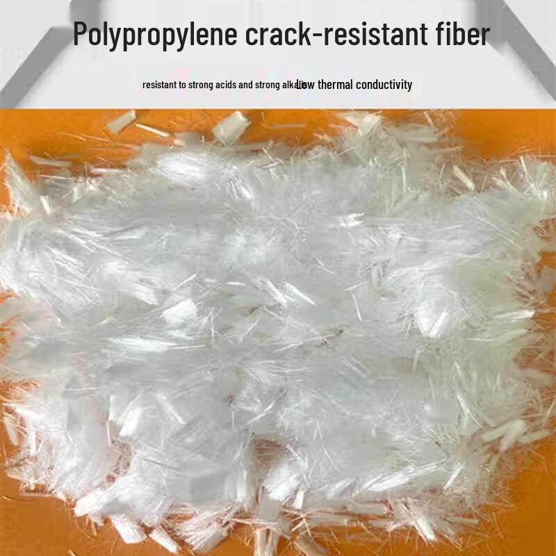Polypropylene Anti-Crack Concrete Fibers