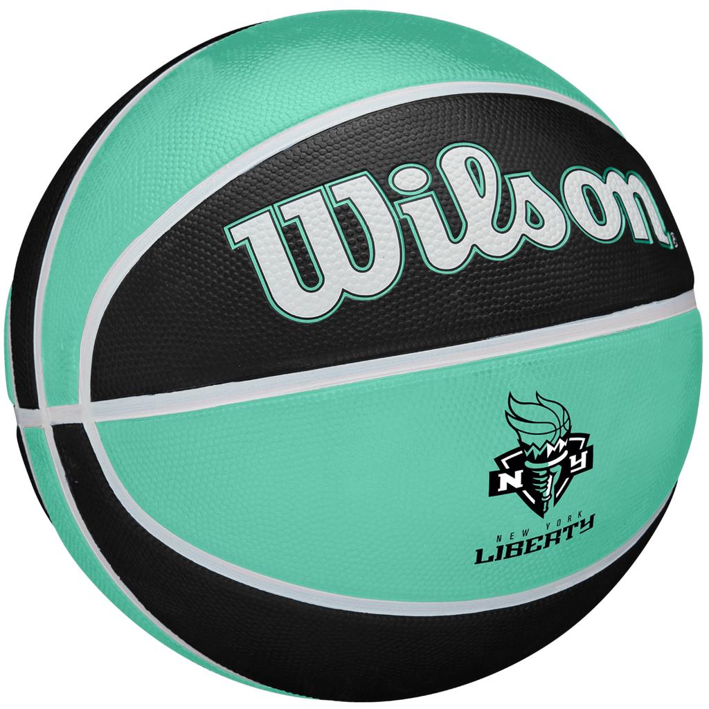 Wilson WNBA Team Tribute New York Liberty Ball, Unisex Black Basketball