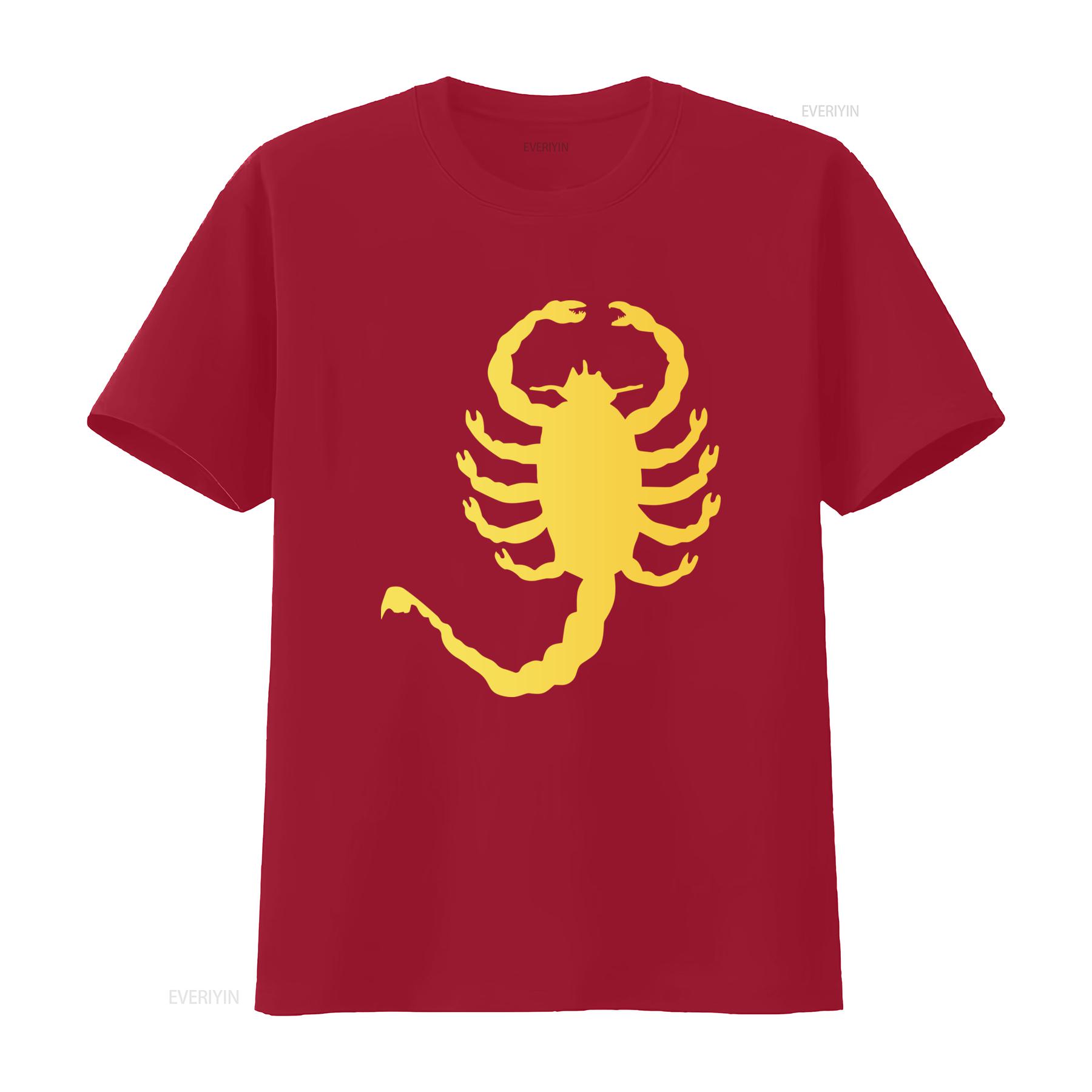 

Stylish Drive Scorpion Movie Inspired T Shirt with Back Print for Men vintage Washed Stretched Slightly homme Versatile S