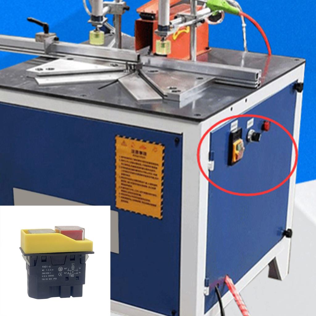 Waterproof Electromagnetic Control Switches 250V Push Button Switches Long Service Push Button Switches for Electricals