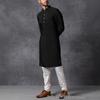 Arabic Style Men's Simple Long-Sleeve Shirt (Muslim Robe) - 2025 Collection