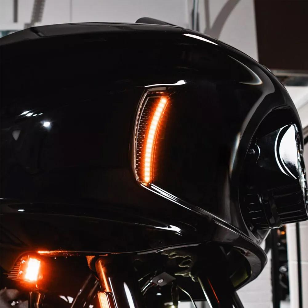 For Softail Low Rider ST FXLRST 2025-2025 Motorcycle General Purpose LED Fairing Decorative Headlights Turn Warning Lights Tools