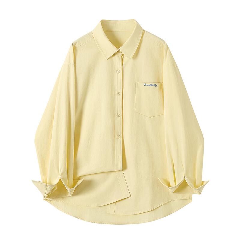 Women's Embroidered Relaxed Fit Long Sleeve Shirt