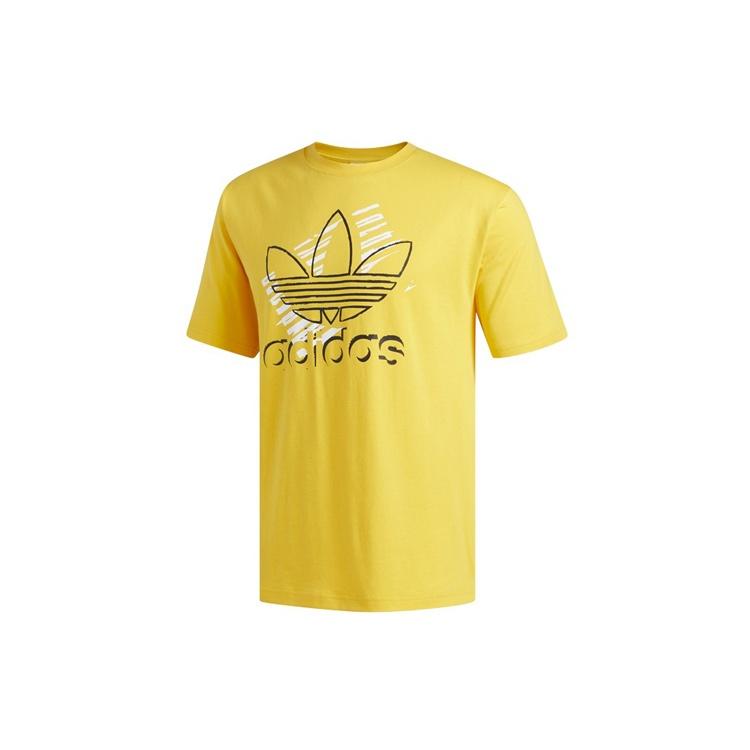 adidas originals Trefoil Art Tee Logo Tee Men s DV3280 L