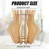 Flower Bouquet Vase Wooden Decorative Planter Flower Bouquet Buildings Vase For Patio Entrance Living Room Indoor Outdoor Porch