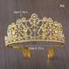 Strass-Tiara: Braut, 18. Geburtstag, Prinzessin & Kind Haarschmuck