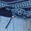 MAXZA EThnic STripe Lace Blouse T shirT ze06qT602na