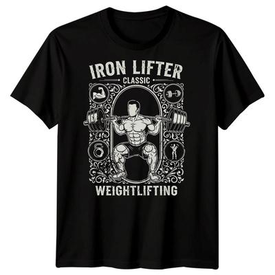 Iron Lifter Classic Gewichtheben Sport Herren T-Shirt Gym Training
