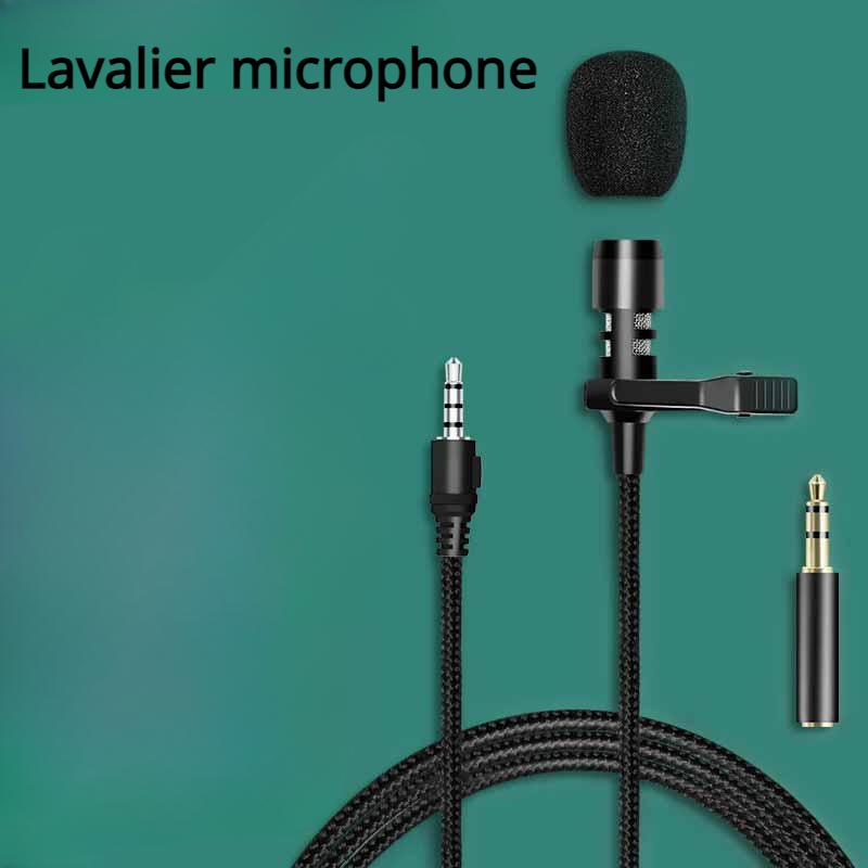 

Профессиональный микрофон в петличном стиле, небольшой мини-удобный микрофон, шумный высококачественный универсальный микрофон для оборудования 3.5mm 1.8m