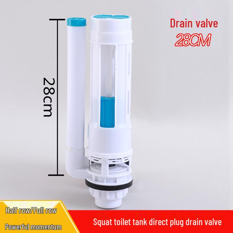 Universal Toilet Fill and Drain Valve Kit for Old-Fashioned Tanks