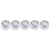 5PCS 4910 Series Shaft Collar Aluminum Alloy Clamp Style Shaft Collar for Robots and Engineering Equipment