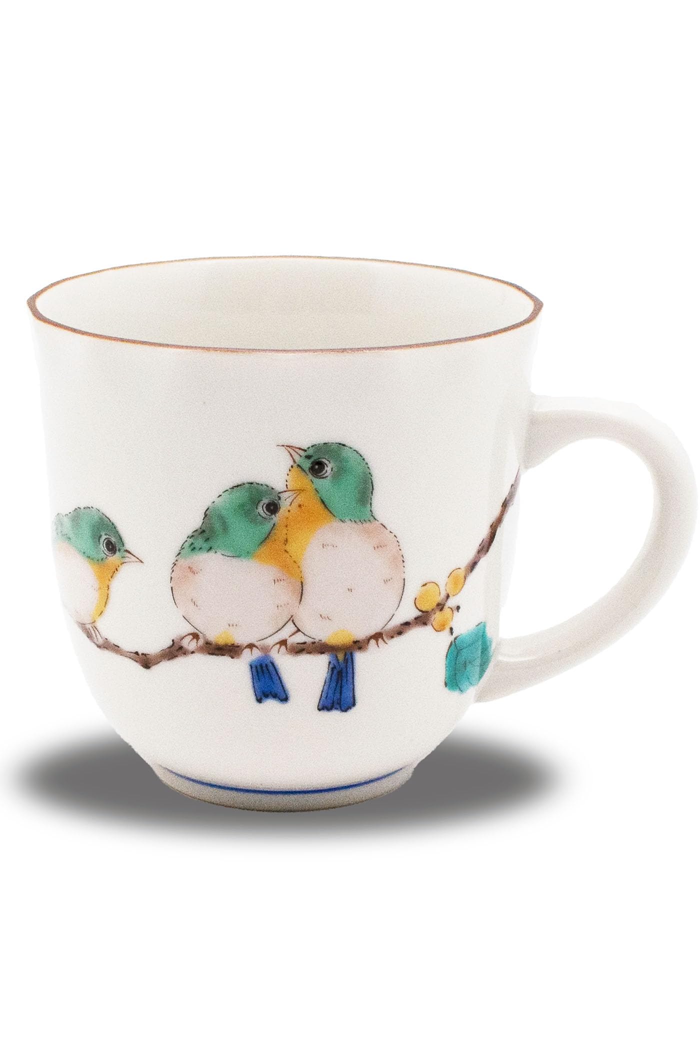 

Waza no Kura Stylish Kutani Ware Mug, Mejiro Design, Ceramic, Luxury Brand, Tableware, Birthday Gift