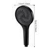 13cm Panel 3-Mode Shower Head Pressurized Technology Water-saving Shower Head  Bathroom Use