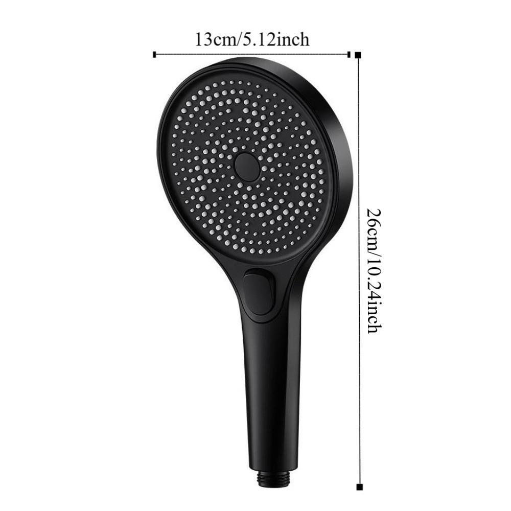 13cm Panel 3-Mode Shower Head Pressurized Technology Water-saving Shower Head  Bathroom Use