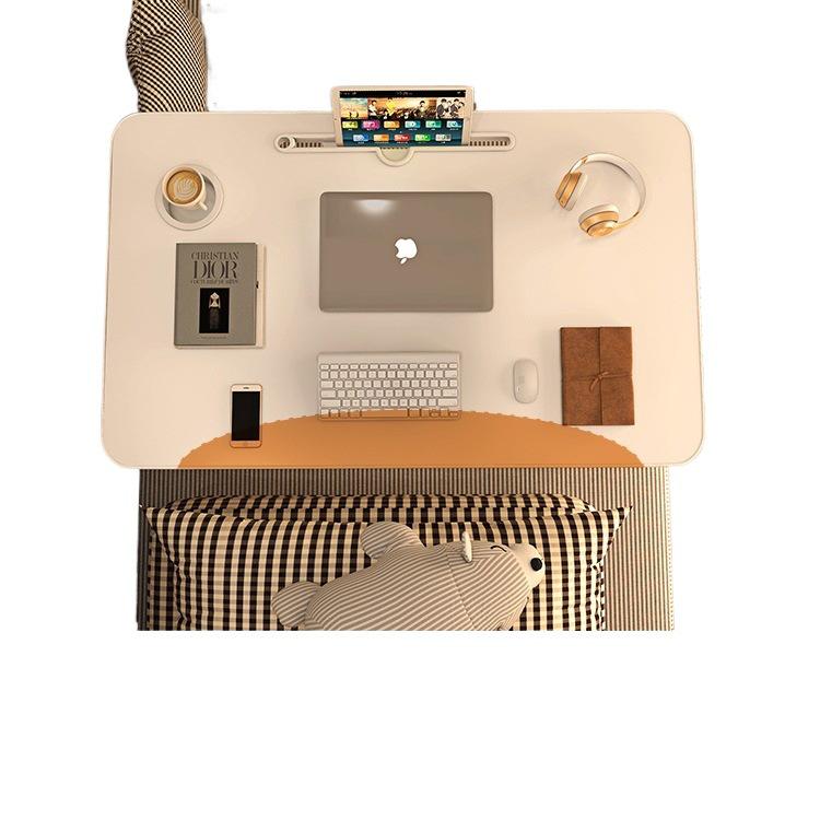 Folding Bedside Laptop Desk: Bay Window & Dorm Use